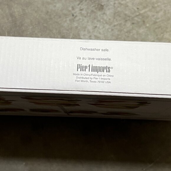 NEW Pier 1 Imports Tasting Party Two 2 Tiered Buffet Server Serviteur Appetizers - Picture 8 of 8